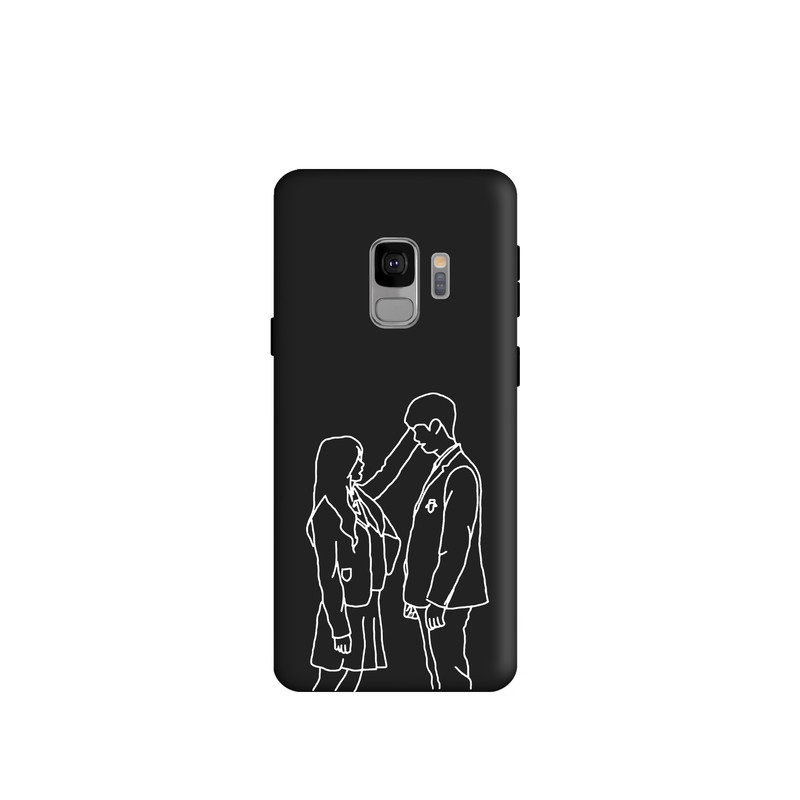 کاور طرح عاشقانه مینیمال کد y5829 مناسب برای گوشی موبایل سامسونگ  Galaxy S9