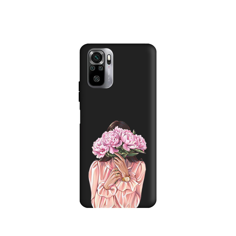 کاور طرح  دخترانه گل کد u2151 مناسب برای گوشی موبایل شیائومی Redmi Note10 4G / Redmi Note10 Lite