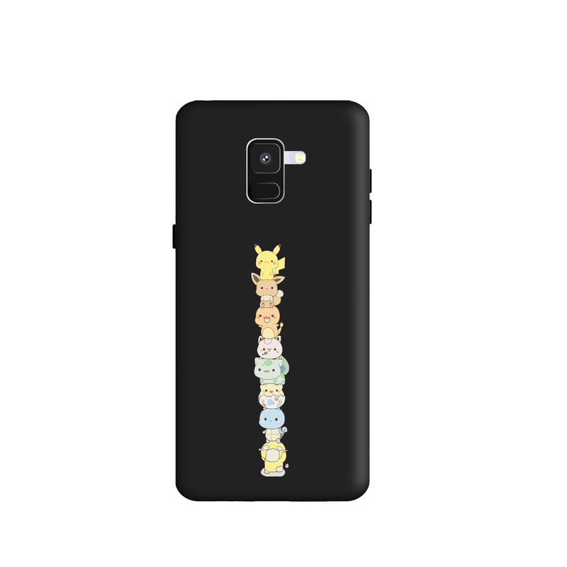 کاور طرح پوکمون کد y725 مناسب برای گوشی موبایل سامسونگ Galaxy A8 Plus /A730