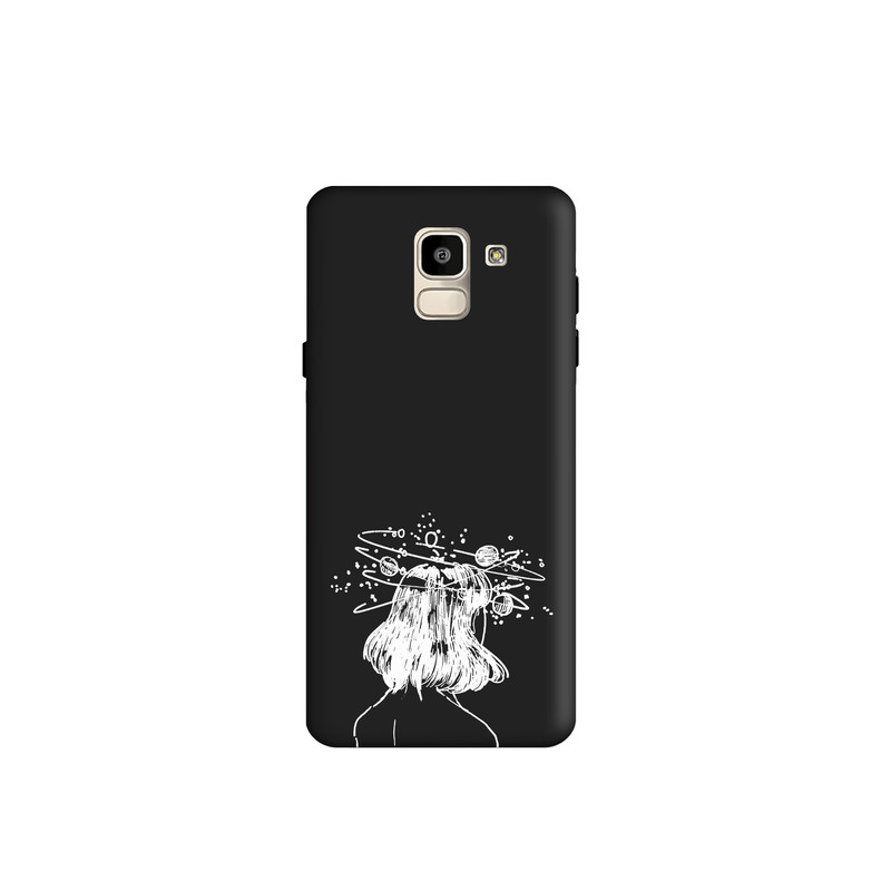 کاور طرح دخترانه مینیمال کد y3489 مناسب برای گوشی موبایل سامسونگ  Galaxy J6
