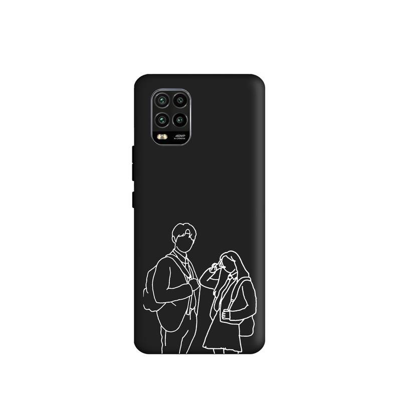 کاور طرح  عاشقانه مینیمال  کد y7548 مناسب برای گوشی موبایل شیائومی  Mi 10 Lite