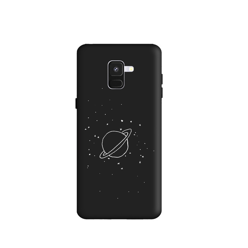 کاور طرح سیاره زحل مینیمال کد y964 مناسب برای گوشی موبایل سامسونگ  Galaxy A8 2018