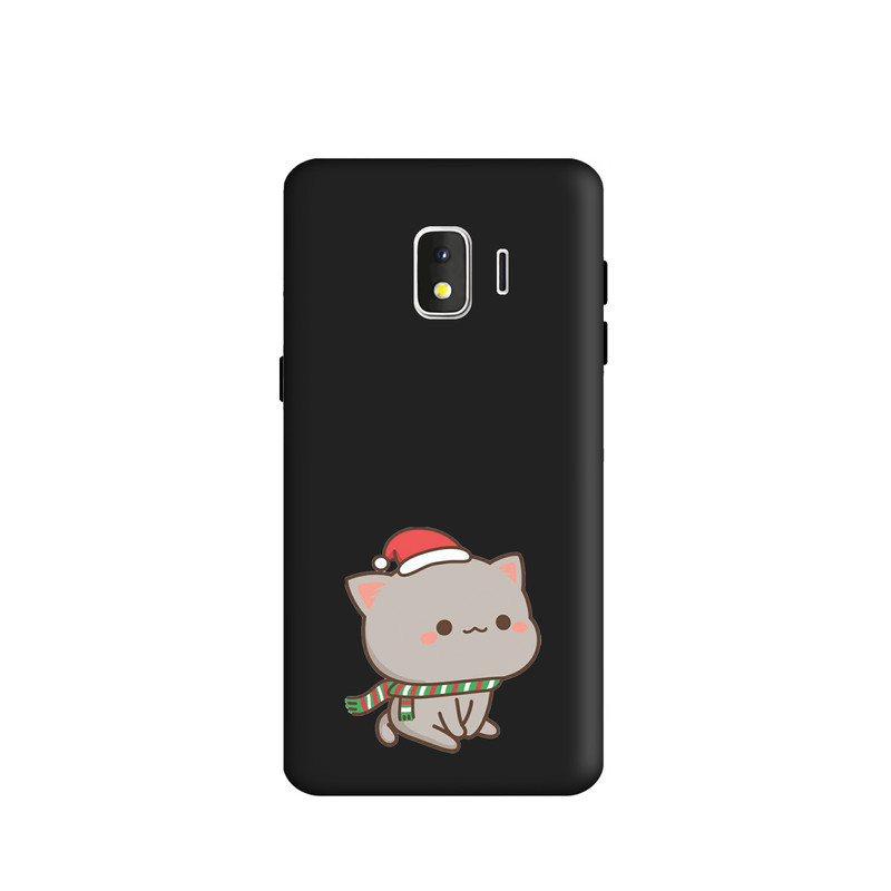 کاور طرح گربه دخترانه کد y2709 مناسب برای گوشی موبایل سامسونگ  Galaxy j4