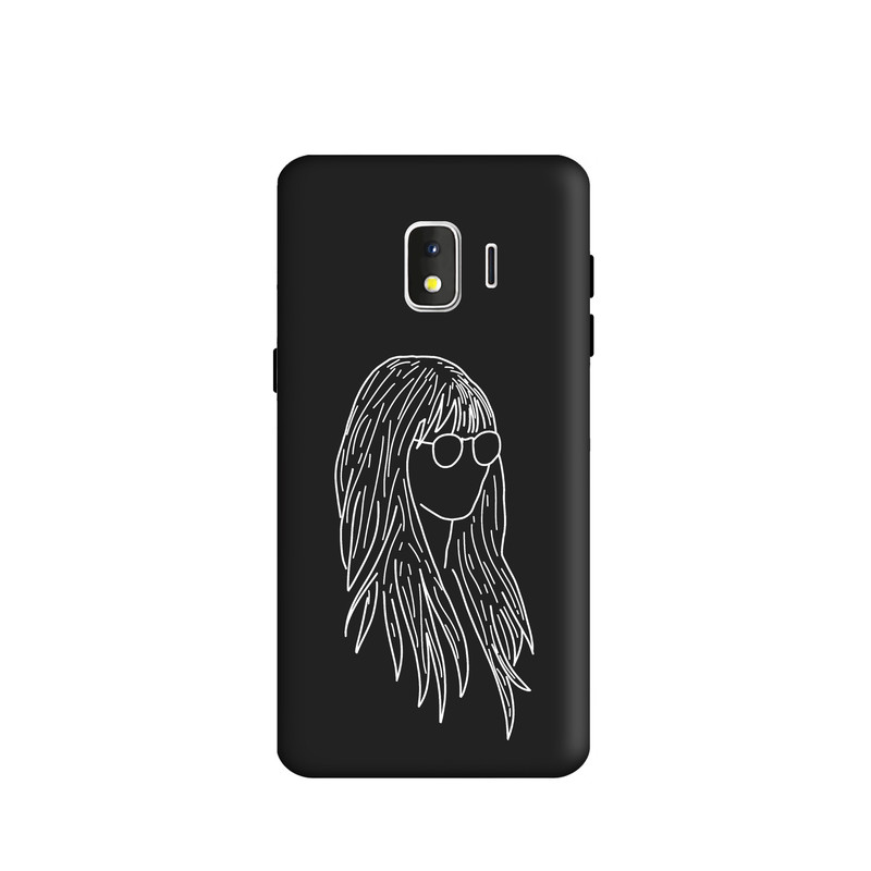 کاور طرح   دختر مینیمال کد y2366 مناسب برای گوشی موبایل سامسونگ  Galaxy  j2core / j260