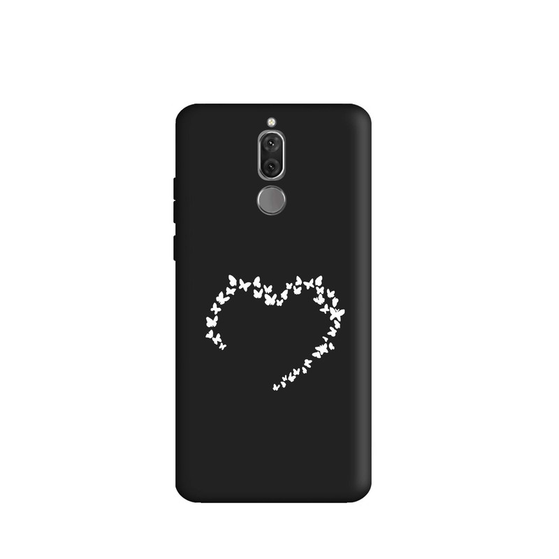 کاور قاب گارد طرح قلب پروانه ای کد s9177 مناسب برای گوشی موبایل هوآوی Mate 10 Lite