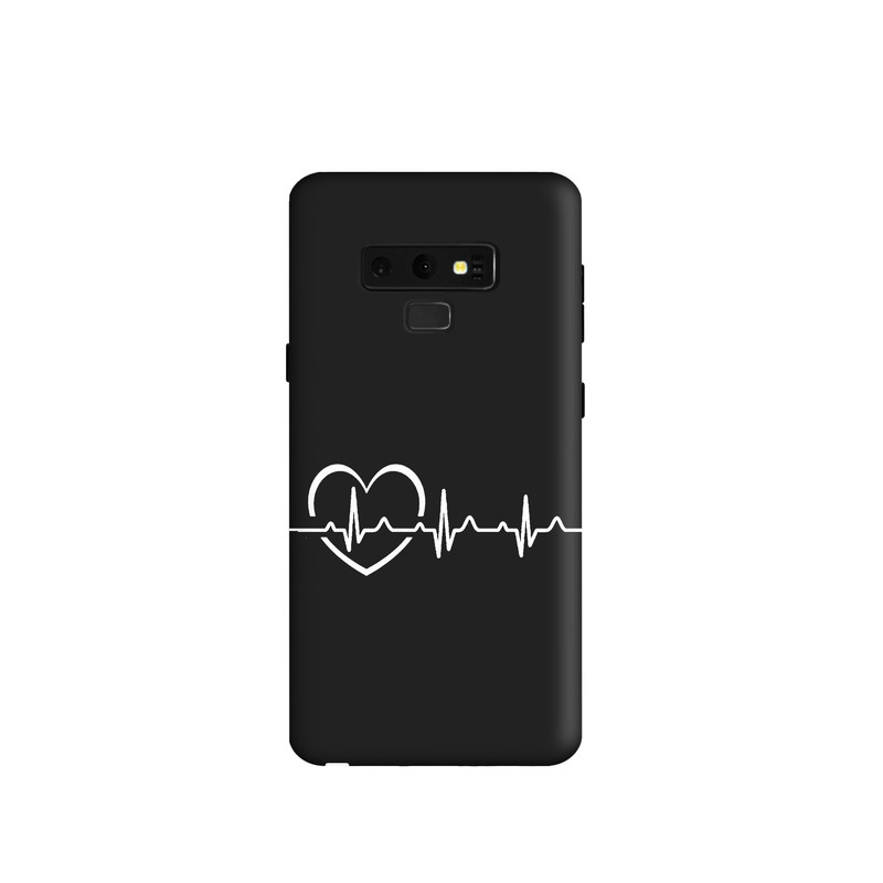 کاور طرح  ضربان قلب ک کد y4715 مناسب برای گوشی موبایل سامسونگ Galaxy  Note 9