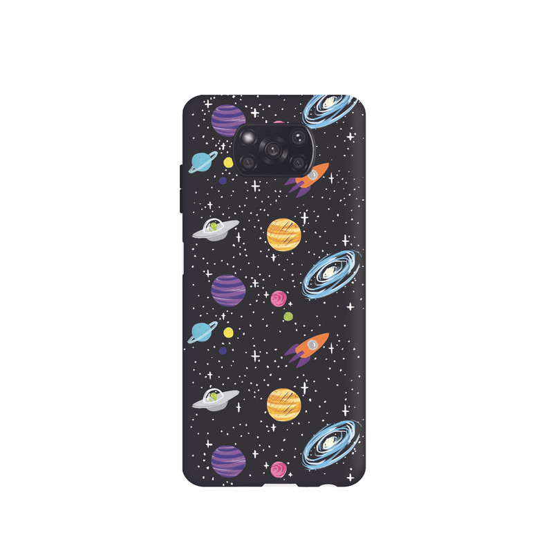کاور طرح کهکشانی مناسب برای گوشی موبایل شیائومی Poco X3 NFC / X3 Pro