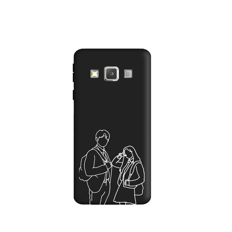 کاور طرح عاشقانه مینیمال کد y604 مناسب برای گوشی موبایل سامسونگ Galaxy A3 2015 / A300