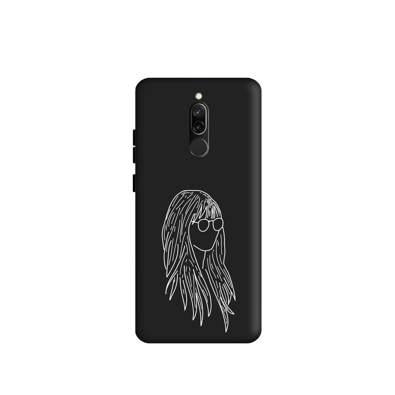 کاور طرح  دختر مینیمال کد y8537 مناسب برای گوشی موبایل شیائومی  Redmi 8