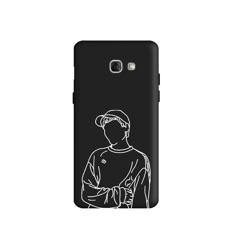کاور طرح مینیمال پسرانه کد y1718 مناسب برای گوشی موبایل سامسونگ  Galaxy A5 2017 / A520