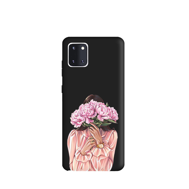 کاور طرح  دخترانه گل کد y4905 مناسب برای گوشی موبایل سامسونگ Galaxy  Note 10 Lite