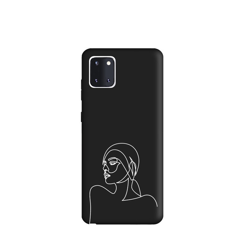 کاور طرح  دخترانه مینیمال کد y4907 مناسب برای گوشی موبایل سامسونگ Galaxy  Note 10 Lite