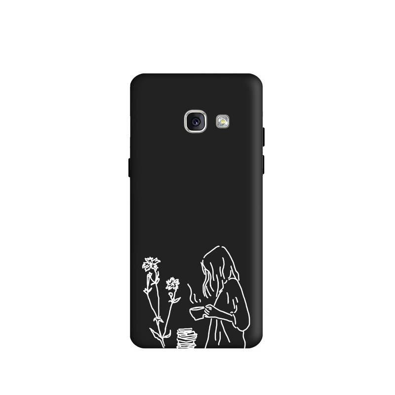 کاور طرح دخترانه مینیمال کد y1363 مناسب برای گوشی موبایل سامسونگ  Galaxy A320 / A3 2017