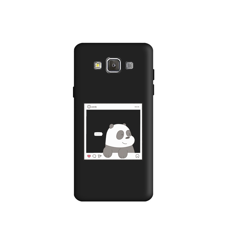 کاور طرح خرس کله فندقی کد y1448 مناسب برای گوشی موبایل سامسونگ  Galaxy A5 2015/A500