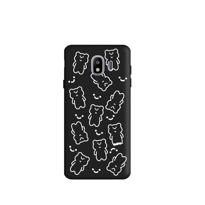 کاور قاب گارد طرح خرسی کد s8174 مناسب برای گوشی موبایل سامسونگ Galaxy J4