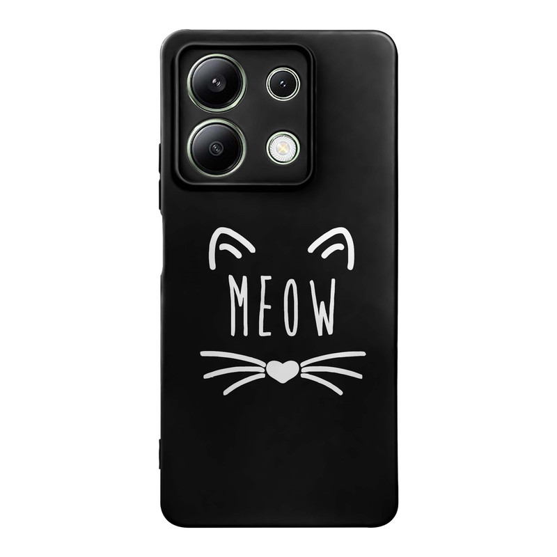 کاور قاب گارد طرح گربه ای کد s12301 مناسب برای گوشی موبایل شیائومی Redmi Note 13 4G