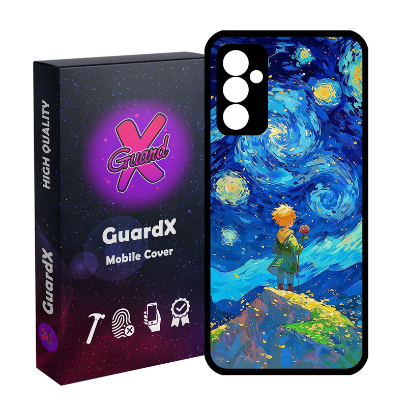 کاور گارد ایکس طرح شازده کوچولو مدل Glass10774 مناسب برای گوشی موبایل سامسونگ Galaxy A55 / A55 5G