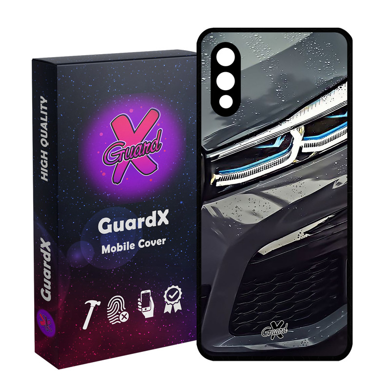کاور گارد ایکس طرح BMW مدل Glass10455 مناسب برای گوشی موبایل سامسونگ Galaxy A02 / M02