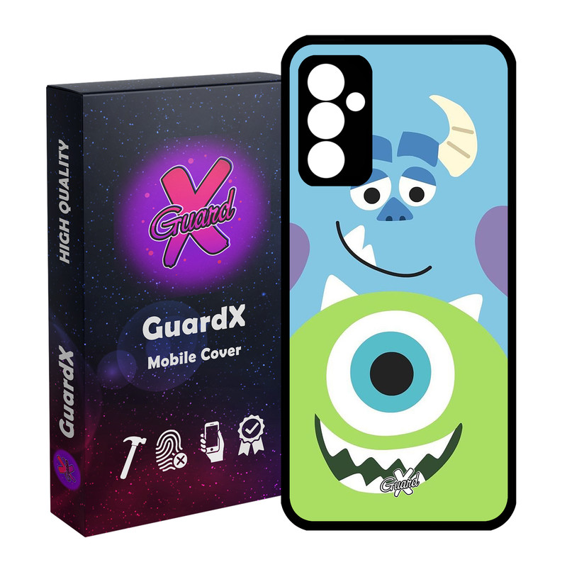 کاور گارد ایکس طرح هیولاها مدل Glass10389 مناسب برای گوشی موبایل سامسونگ Galaxy A14 / A14 5G