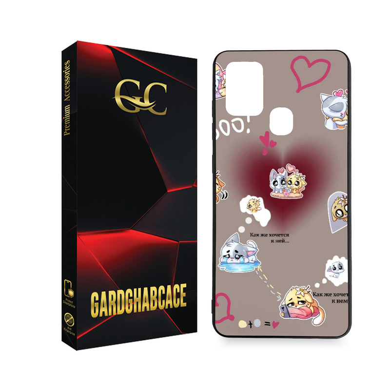 کاور گارد قاب کیس مدل دخترانه T مناسب برای گوشی موبایل سامسونگ Galaxy M31