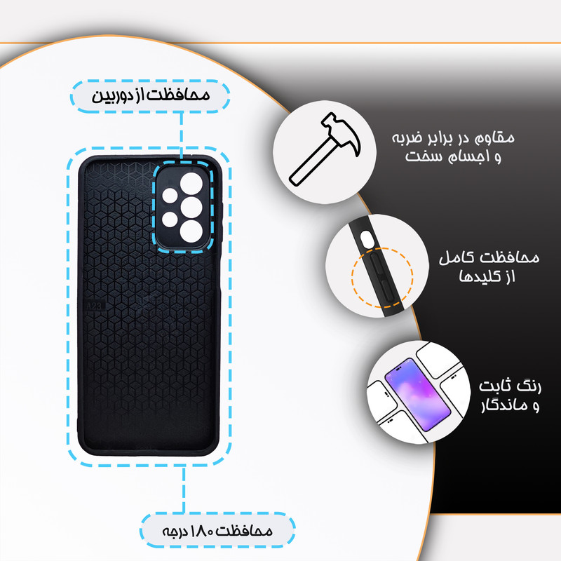 کاور گارد قاب کیس مدل دخترانه T مناسب برای گوشی موبایل سامسونگ  Galaxy A52 \ A52s
