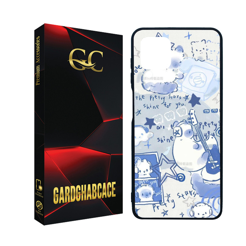 کاور گارد قاب کیس مدل دخترانه مناسب برای گوشی موبایل سامسونگ Galaxy F22 / M22 / M32 4G