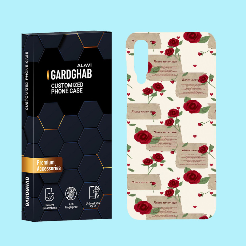 کاور گارد قاب علوی مدل عاشقانه مناسب برای گوشی موبایل سامسونگ Galaxy A50 / A50s / A30s