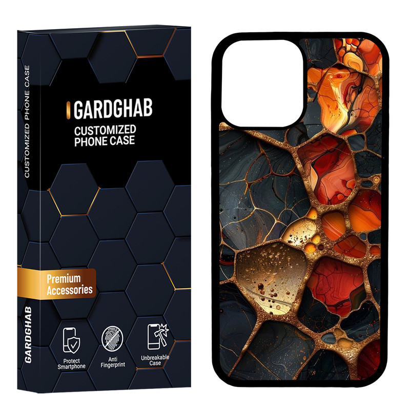 کاور گارد قاب مدل پشت گلس ساده مناسب برای گوشی موبایل اپل iPhone 13 Pro Max