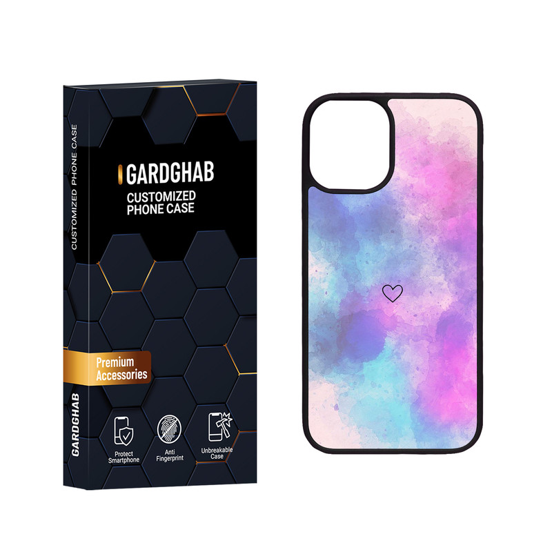 کاور گارد قاب مدل دور ژله ای دخترانه مناسب برای گوشی موبایل اپل iPhone 12 Mini
