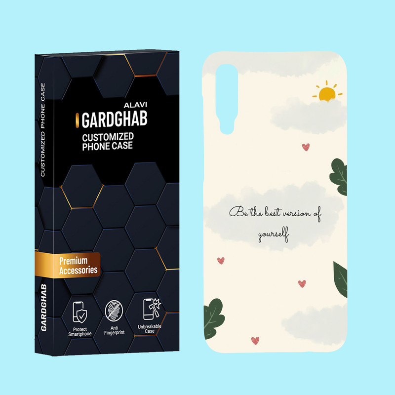 کاور گارد قاب علوی مدل عاشقانه مناسب برای گوشی موبایل سامسونگ Galaxy A50 / A50s / A30s