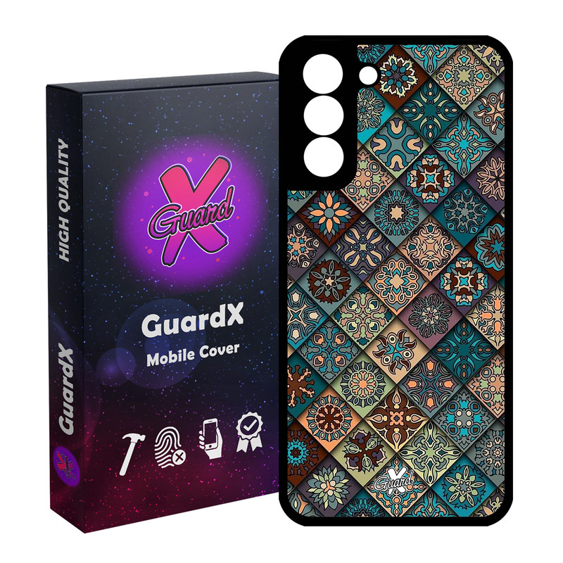 کاور گارد ایکس طرح Tile مدل Glass10093 مناسب برای گوشی موبایل سامسونگ Galaxy S21 FE