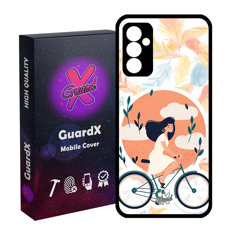 کاور گارد ایکس طرح Girl مدل Glass10340 مناسب برای گوشی موبایل سامسونگ Galaxy A54 / A54 5G