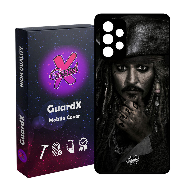 کاور گارد ایکس طرح Johnny Depp مدل Glass10178 مناسب برای گوشی موبایل سامسونگ Galaxy A73