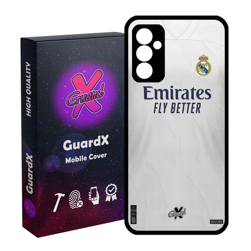 کاور گارد ایکس طرح Real Madrid مدل Glass10254 مناسب برای گوشی موبایل سامسونگ Galaxy S23 FE