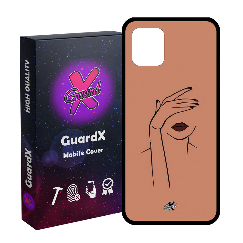 کاور گارد ایکس طرح دختر مدل Glass10636 مناسب برای گوشی موبایل سامسونگ Galaxy Note 10 Lite / A81