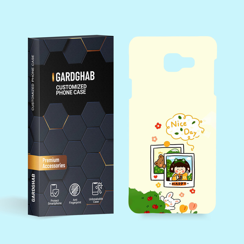 کاور گارد قاب مدل دخترانه مناسب برای گوشی موبایل سامسونگ Galaxy A7 2016 / A710