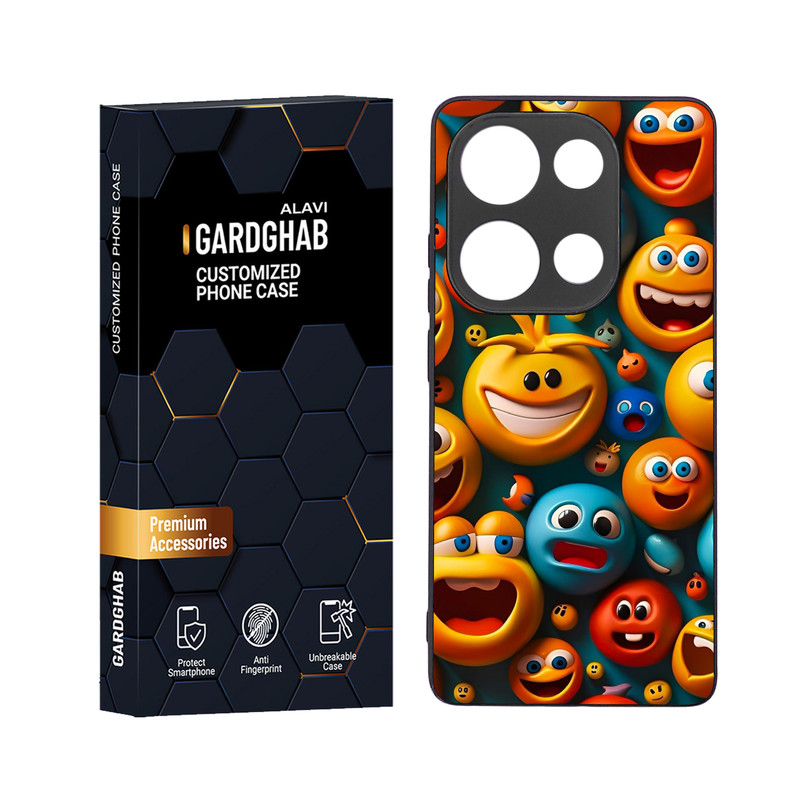 کاور گارد قاب علوی مدل دور ژله ای مناسب برای گوشی موبایل شیائومی Redmi Note 13 Pro 4G