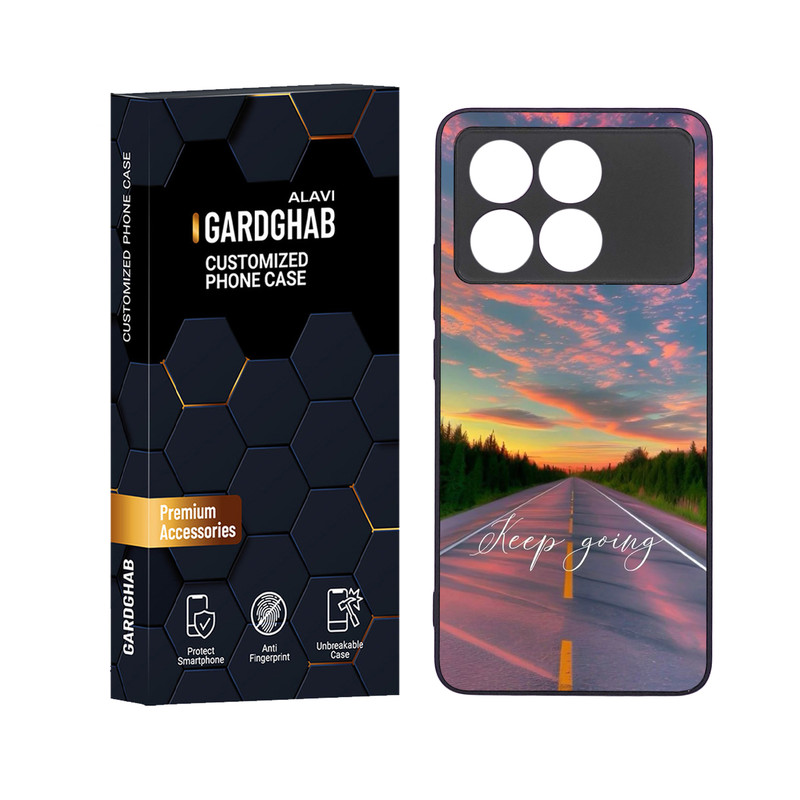 کاور گارد قاب علوی مدل دور ژله ای مناسب برای گوشی موبایل شیائومی Poco X6 Pro