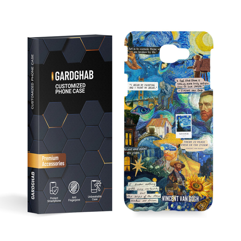 کاور گارد قاب مدل هنری مناسب برای گوشی موبایل سامسونگ Galaxy J5 Prime