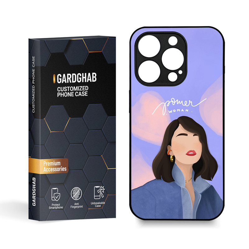 کاور گارد قاب مدل دخترانه مناسب برای گوشی موبایل اپل iPhone 15 Pro