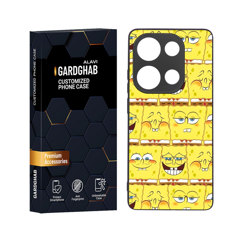 کاور گارد قاب علوی مدل دور ژله ای مناسب برای گوشی موبایل شیائومی Redmi Note 13 Pro 4G