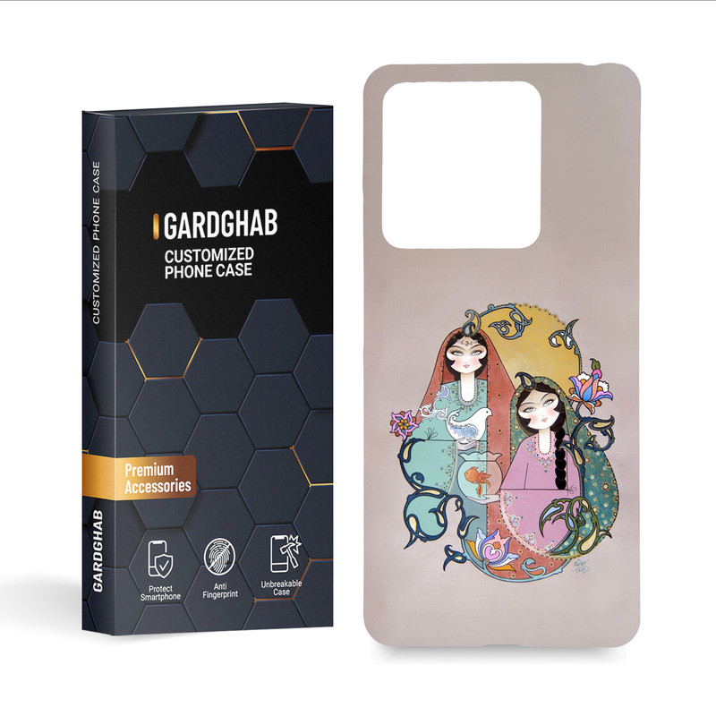 کاور گارد قاب مدل دخترانه مناسب برای گوشی موبایل شیائومی  Redmi Note 13 5G