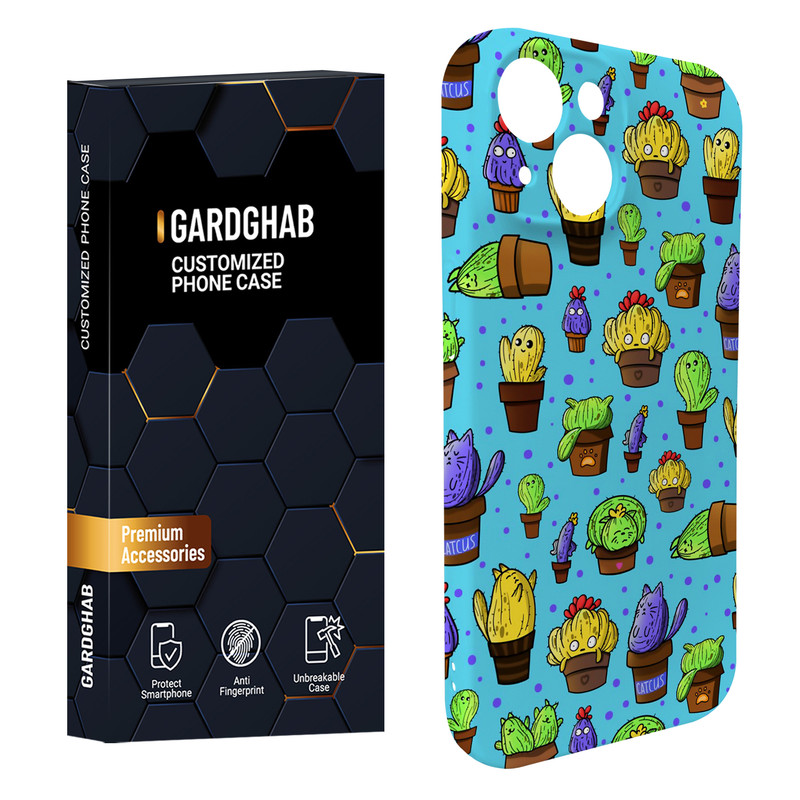 کاور گاردقاب مدل فانتزی مناسب برای گوشی موبایل اپل iPhone15 plus