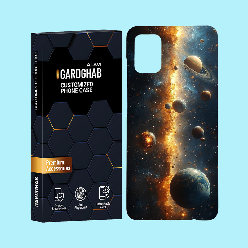 کاور گارد قاب علوی مدل کهکشان مناسب برای گوشی موبایل سامسونگ Galaxy A31