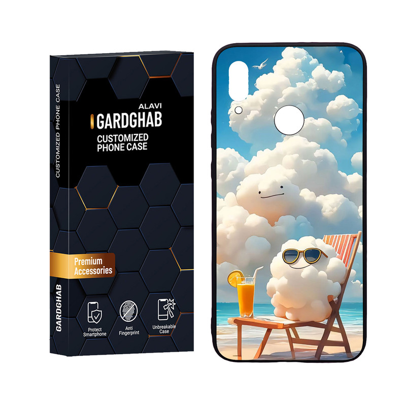 کاور گارد قاب علوی مدل Glass مناسب برای گوشی موبایل هواوی P Smart 2019