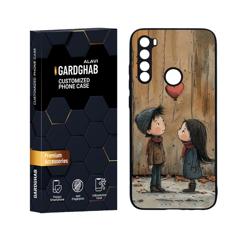 کاور گارد قاب علوی مدل دورژله ای فانتزی مناسب برای گوشی موبایل شیائومی Redmi Note 8