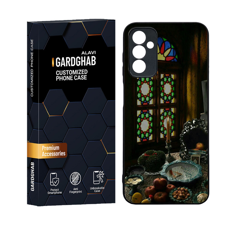 کاور گارد قاب علوی مدل دورژله ای پشت گلس ایرانی مناسب برای گوشی موبایل سامسونگ Galaxy M13 4G