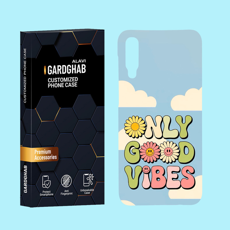 کاور گارد قاب علوی مدل متن مناسب برای گوشی موبایل سامسونگ Galaxy A50 / A50s / A30s