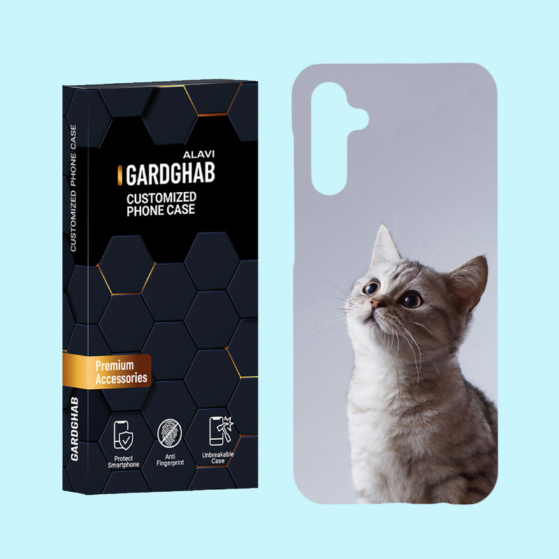 کاور گارد قاب علوی مدل حیوانات مناسب برای گوشی موبایل سامسونگ Galaxy M14 5G