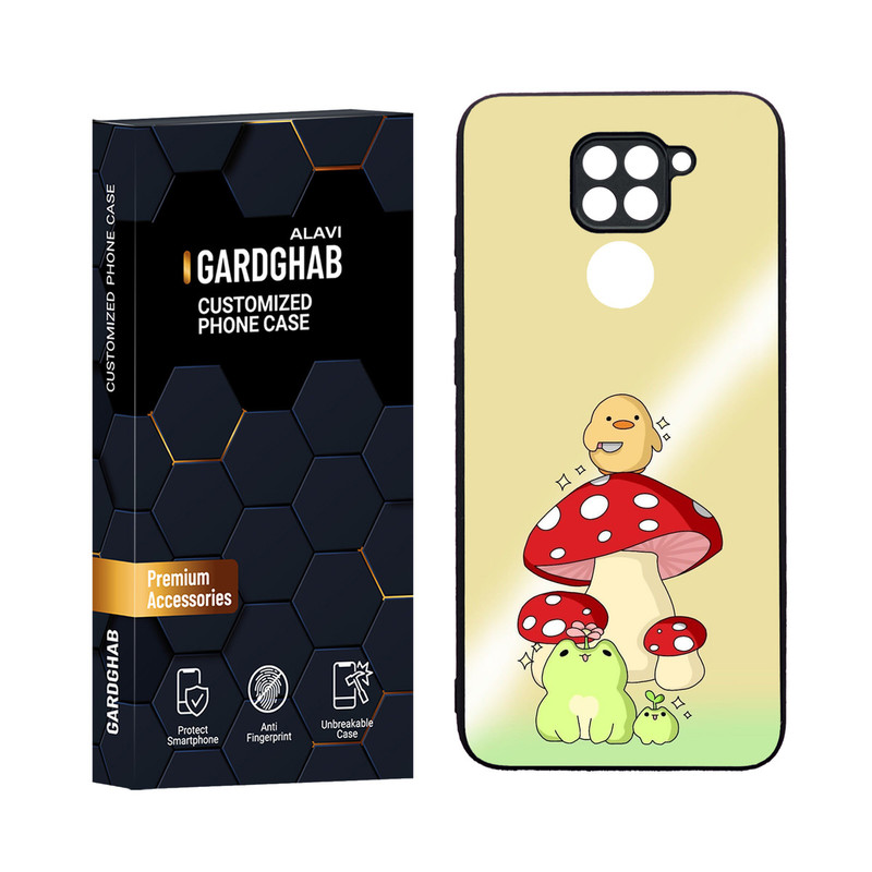 کاور گارد قاب مدل دورژله ای فانتزی مناسب برای گوشی موبایل شیائومی Redmi Note 9